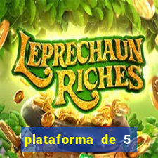 plataforma de 5 reais jogo do tigre